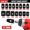 TOOLJOY 16PCS impact socket set
